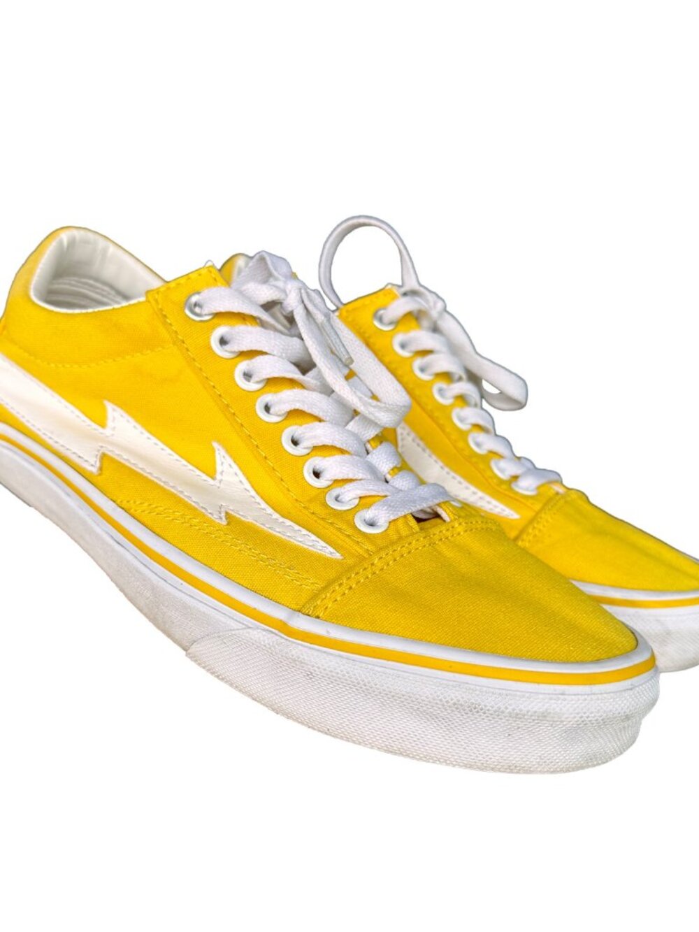 Revenge x Storm Low-top Sneakers Yellow/White Size US Mens 8.5